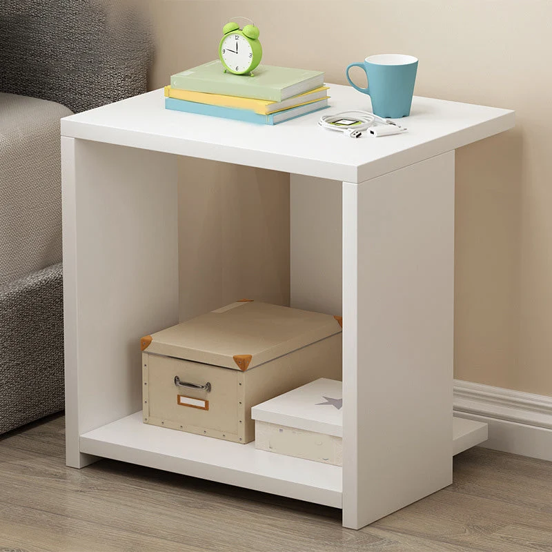 Engineered Wood Bookshelf Standard Scandinavian Open Back Bookcase