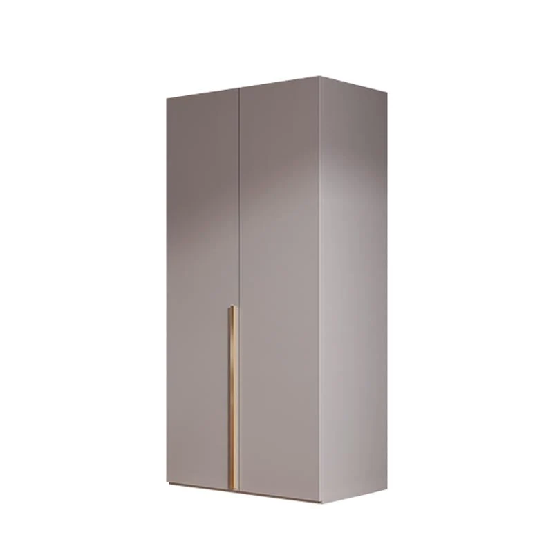 Bedroom Storage Cabinet with Hinged Door Manufactured Wood Modern Cabinet