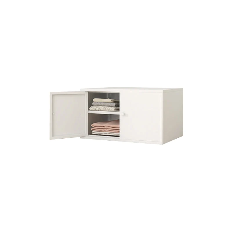 Contemporary Style Wardrobe Metal Wardrobe Closet with Shelves