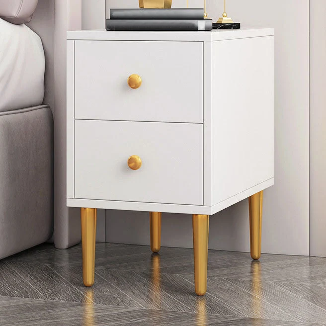 Modern Bed Nightstand Wood Night Table with Drawers for Bedroom