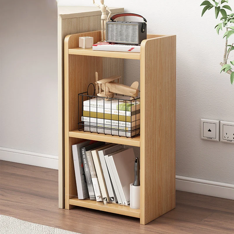 Contemporary Open Book Shelf Wooden Shelf Bookcase for Office