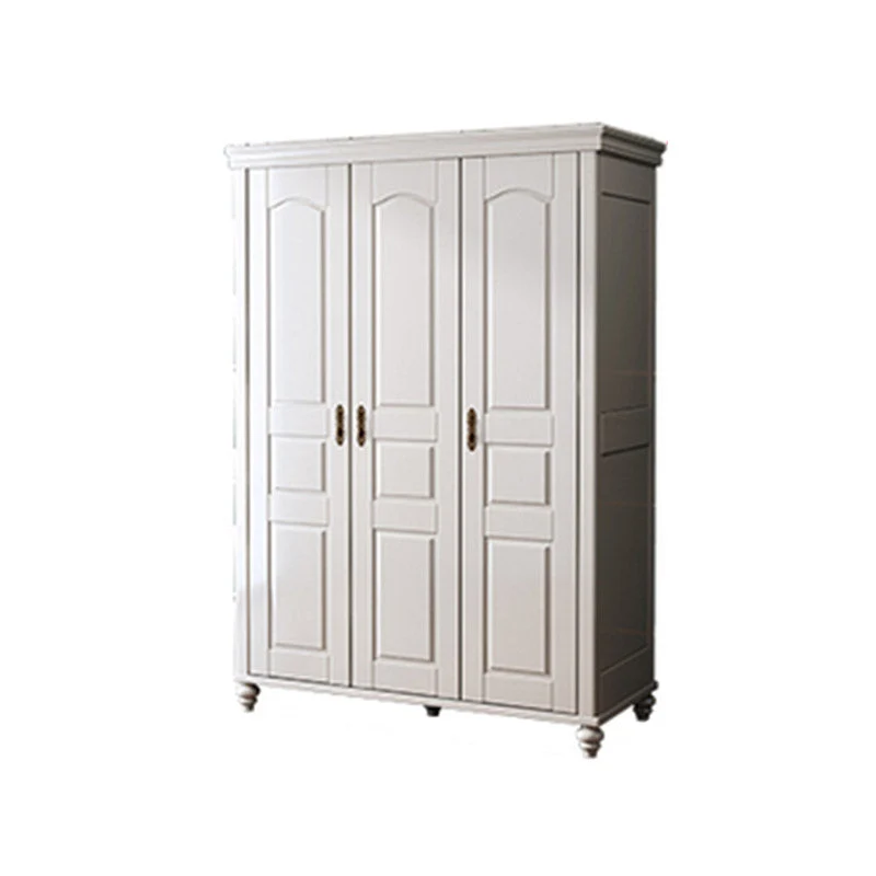 French Country Style Wardrobe Armoire Wooden Wardrobe for Home