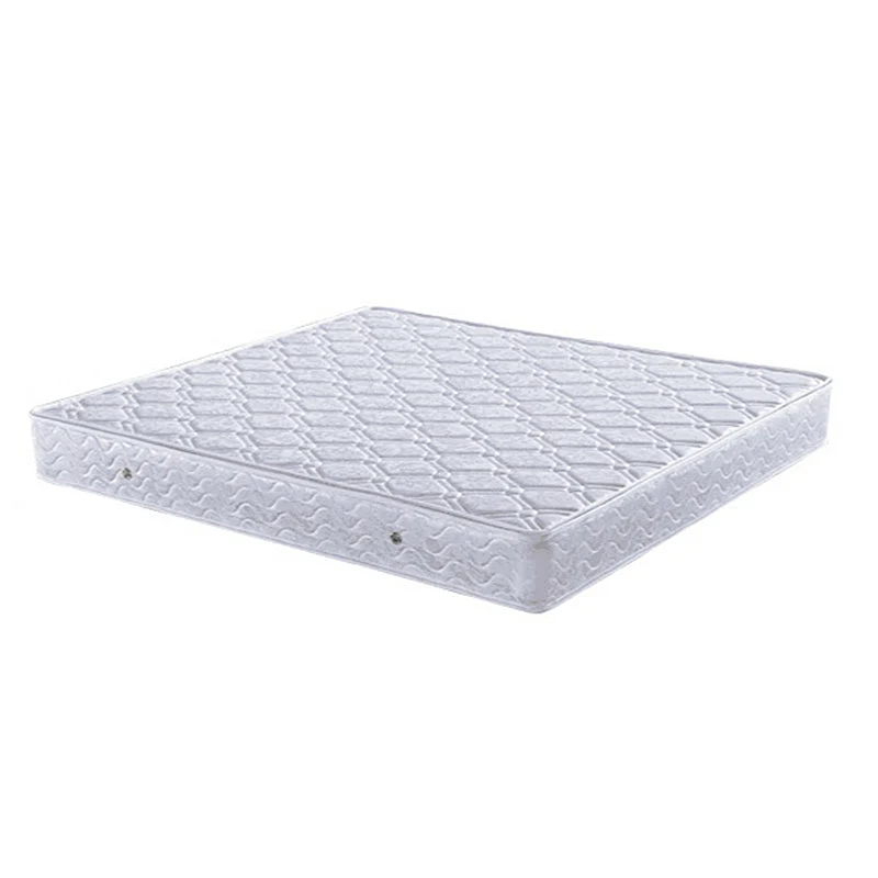Scandinavian Ash Panel Bed Natural Upholstered Bed Frame with Mattress