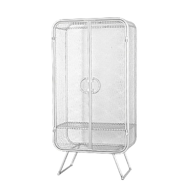 Contemporary Style Wardrobe Cabinet Metal Wardrobe Closet for Bedroom