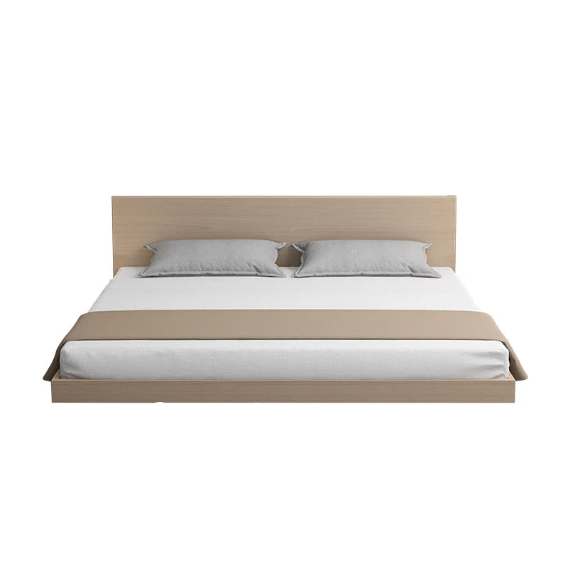 Solid Wood Platform Bed Mid-Century Modern Platform Bed Frame Mattress Included