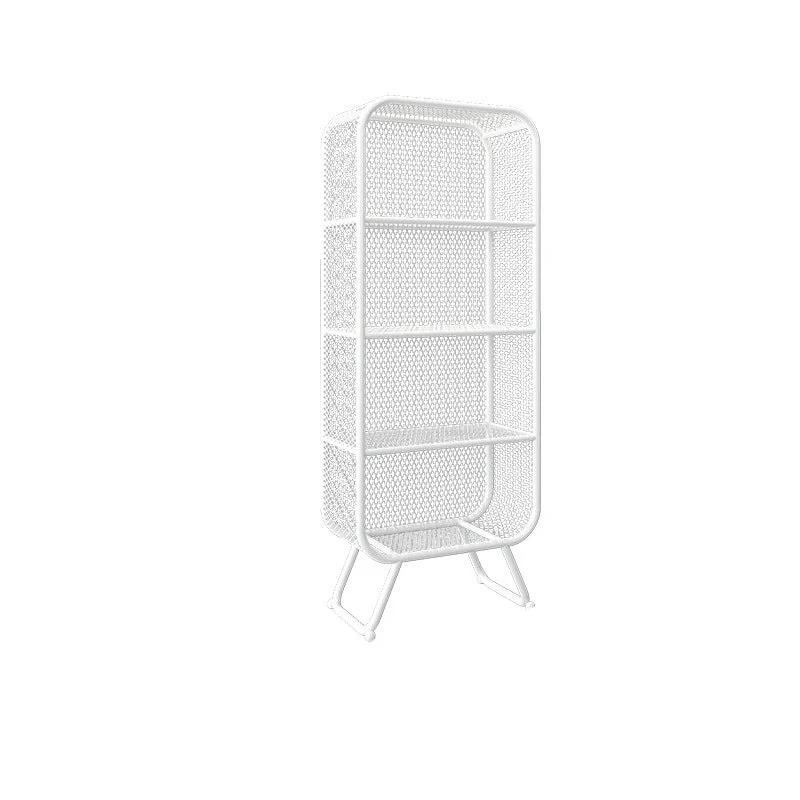 Shelves Included Bookcase Vertical Metal Bookshelf Closed Back