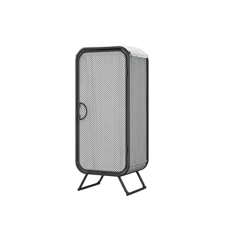 Modern Wardrobe Cabinet Clothes Rail Metal Wardrobe Armoire for Bedroom