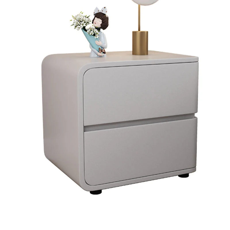 Contemporary Drawer Storage Bedside Cabinet Pine Accent Table Nightstand for Bedroom