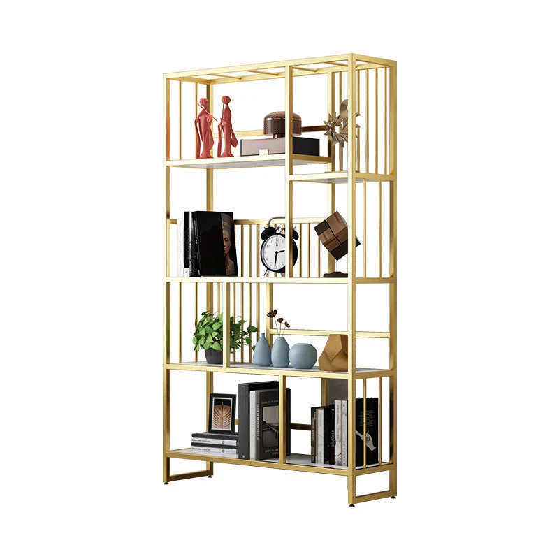 Etagere Bookshelf Modern Metel Bookshelf for Living Room 70.9" H X 11.8" W