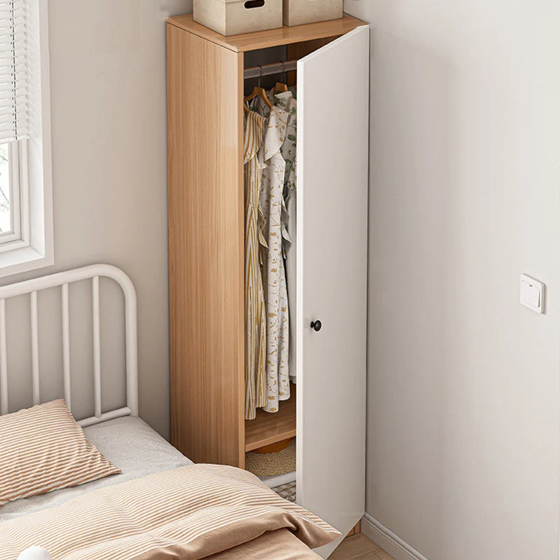 Rectangular Wardrobe Cabinet Modern Simple Home Wooden Wardrobe Closet