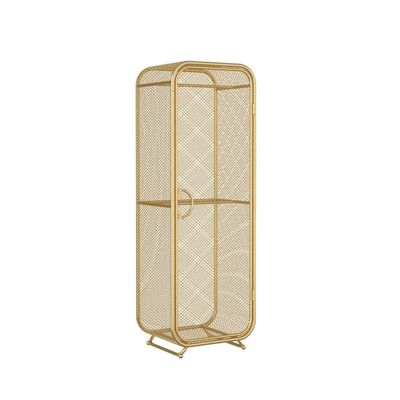 Metal Storage Cabinet Industrial Wardrobe Armoire with Garment Rod