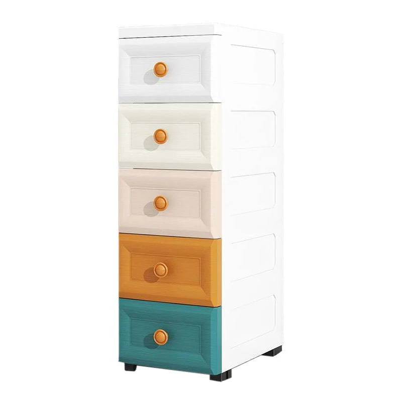 Modern Style Wardrobe Plastic Bedroom Wardrobe Closet With Drawers