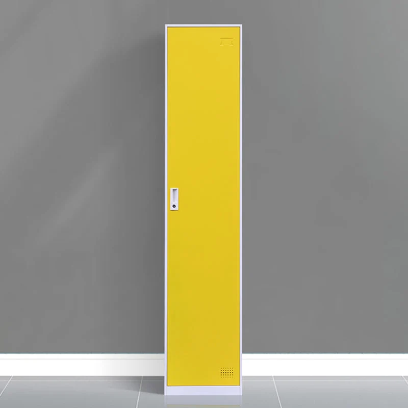 Non-Hanging Storage Cabinet Contemporary Steel Wardrobe Armoire