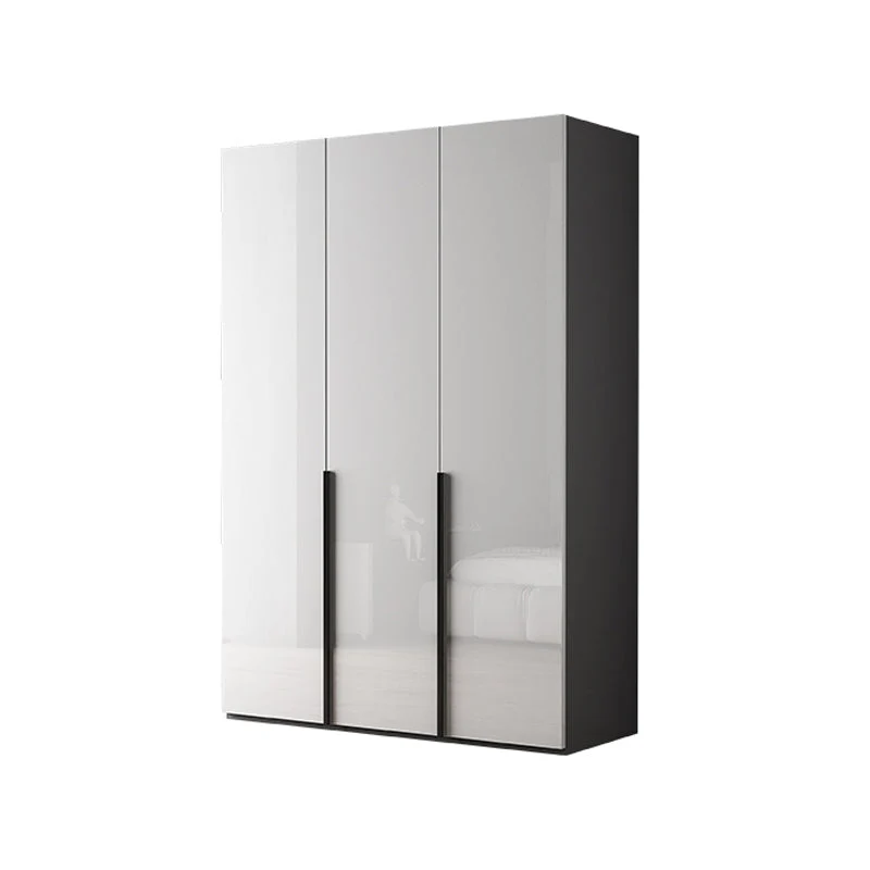 Modern Wardrobe Armoire Engineered Wood Wardrobe Cabinet with Drawer