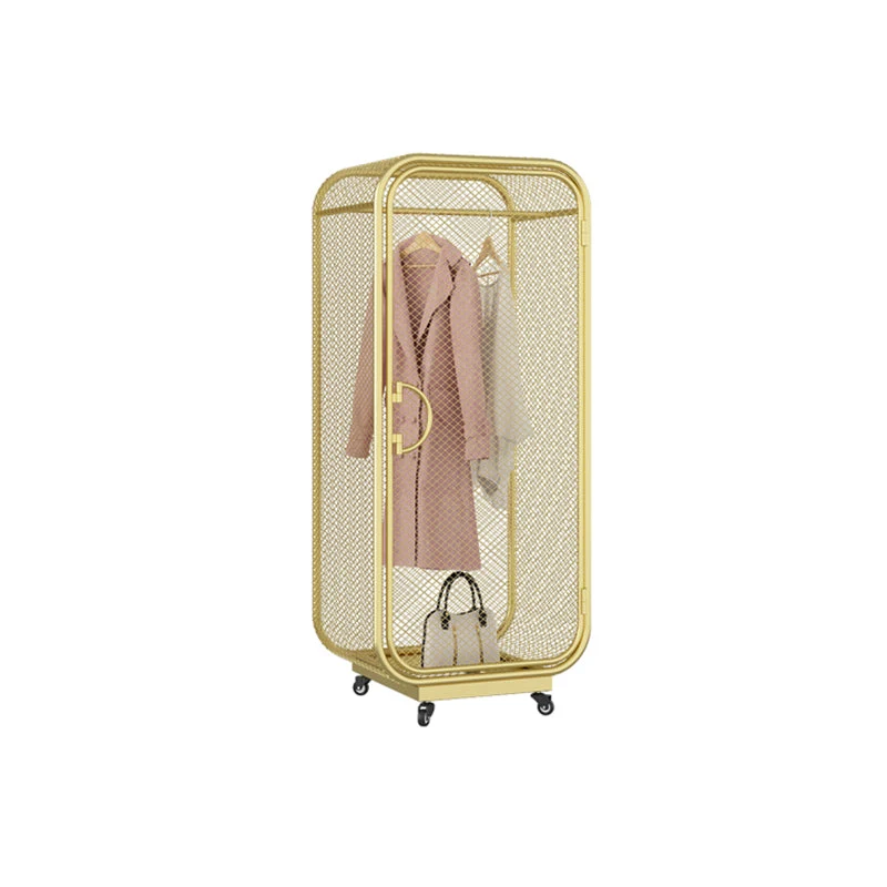 Modern Metal Storage Cabinet for Bedroom Matte Finish Cabinet