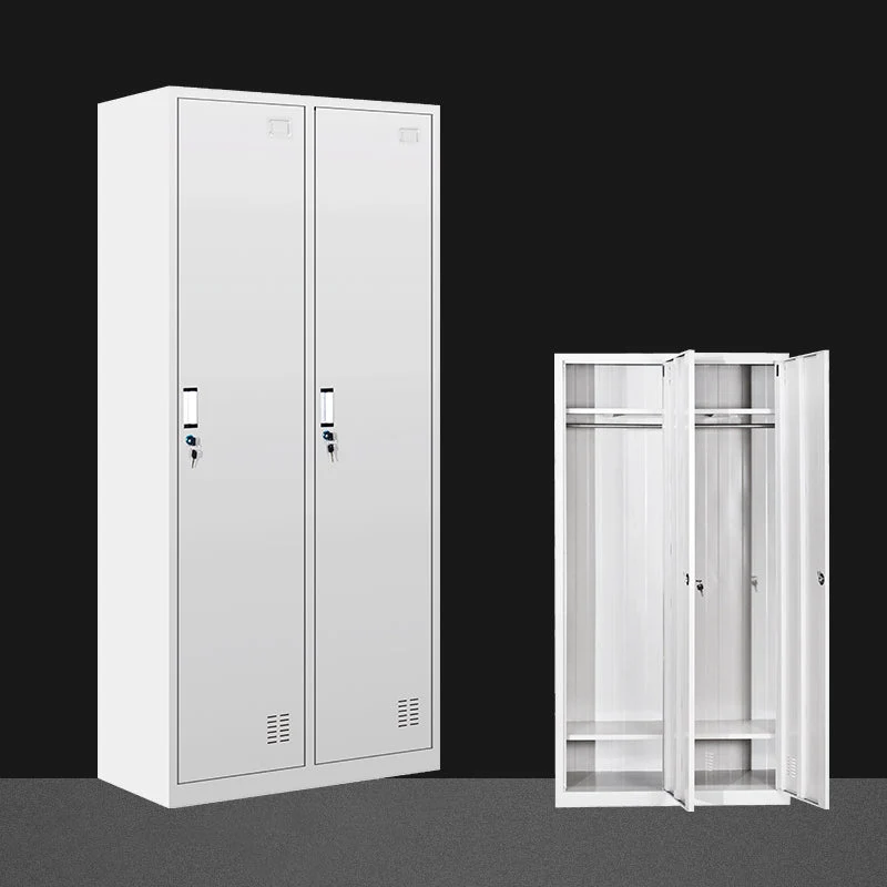 Metal Wardrobe Cabinet Contemporary Hinged Wardrobe Armoire for Bedroom