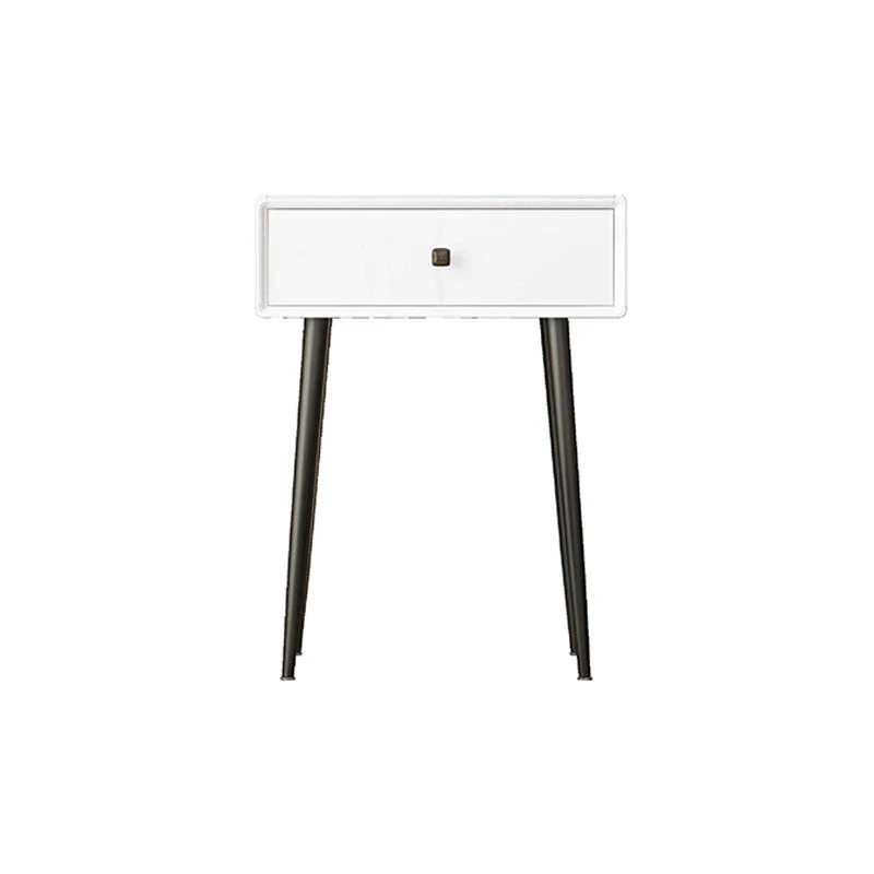 Vanity Stone Makeup Dressing Table Stool Set with Drawer - 31.5" H