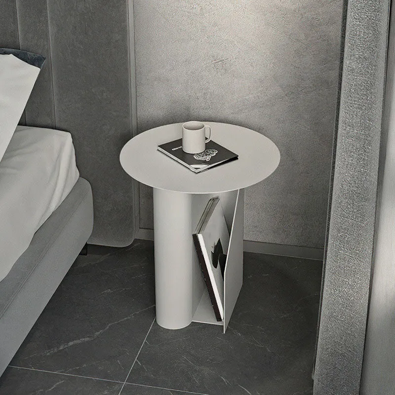 Modern Metal Night Table Storage Bedside Cabinet for Bedroom