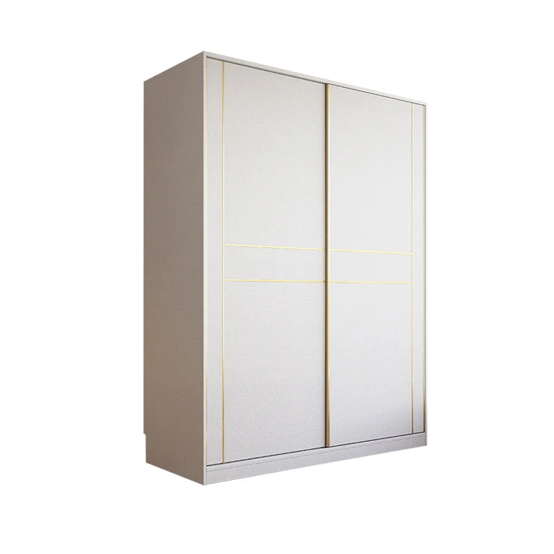 Modern Style Wood Wardrobe White Colour Wooden Soft Close Drawer Wardrobe Closet