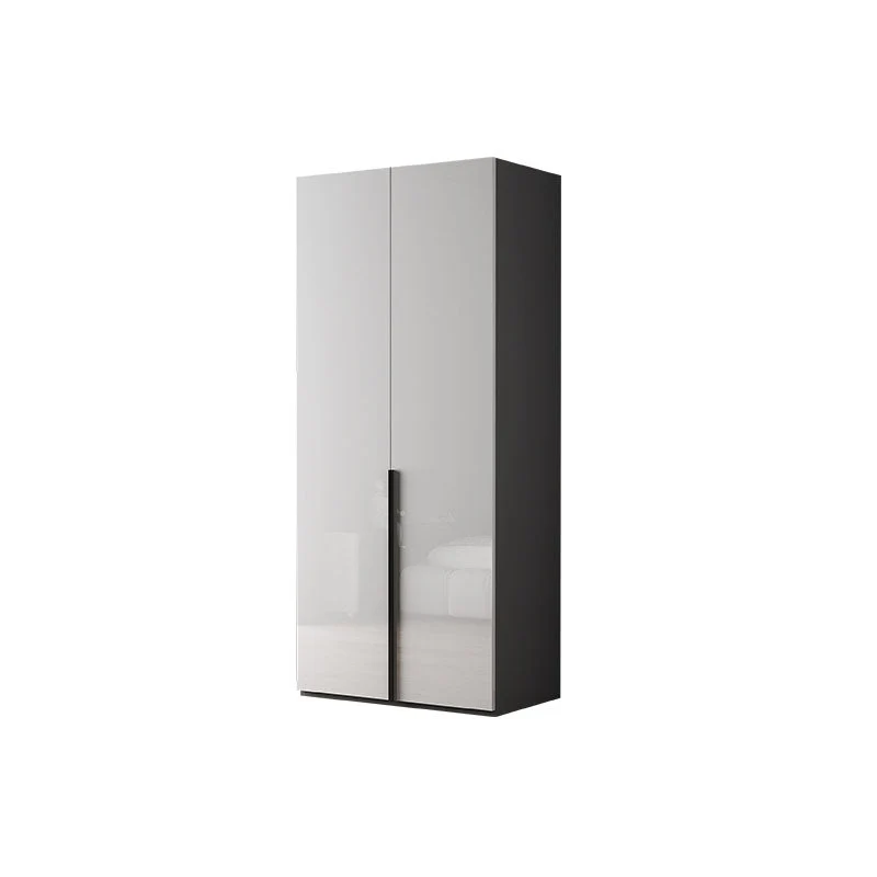 Contemporary Style Wood Wardrobe White Colour Soft Close Door Wardrobe Closet for Home