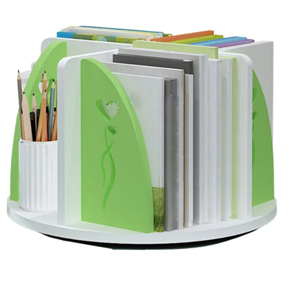 Engineered Wood Shelf Bookcase Contemporary Bookshelf for Office