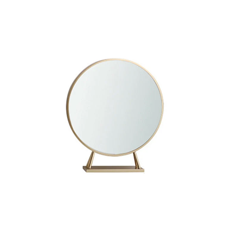 Glam Style 2-Drawers Wooden Table Dressing Table Make-up Vanity