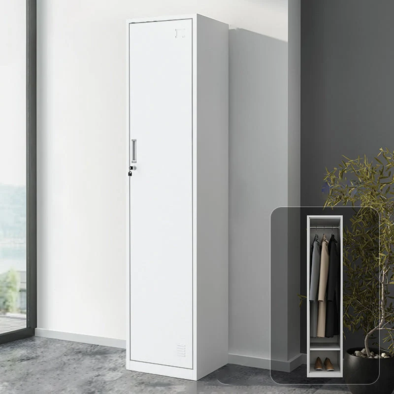 Steel Contemporary Wardrobe Closet Hinged Wardrobe Armoire for Home