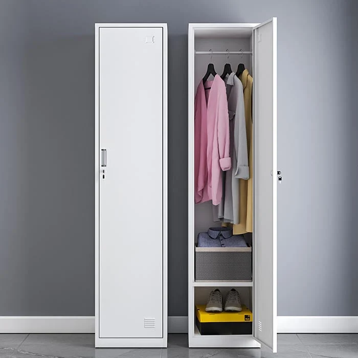 Contemporary Hinged Wardrobe Closet Steel Wardrobe Cabinet for Home