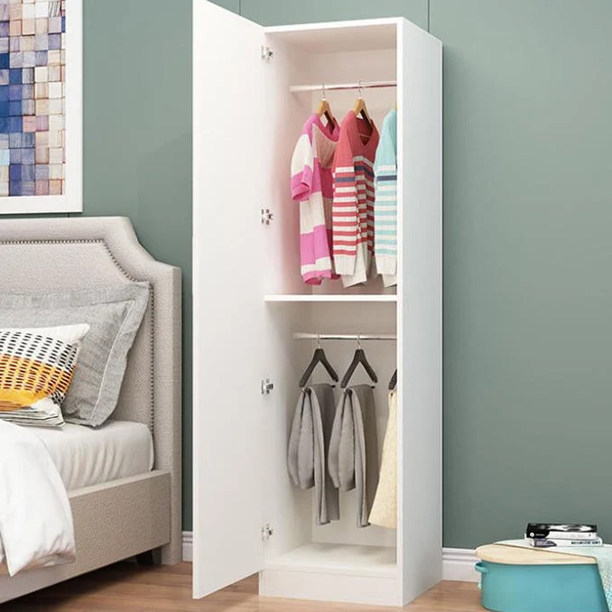 Modern Wardrobe Cabinet With Shelves Engineered Wood Wardrobe Closet