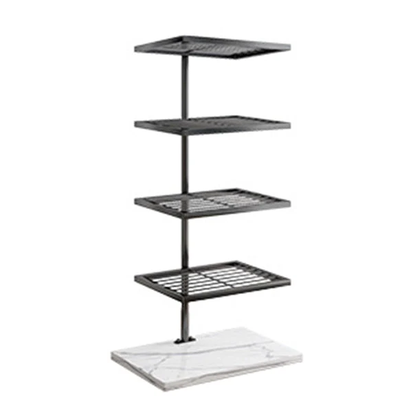 Contemporary Style Bookshelf Invisible Open Back Bookcase for Study Room and Office