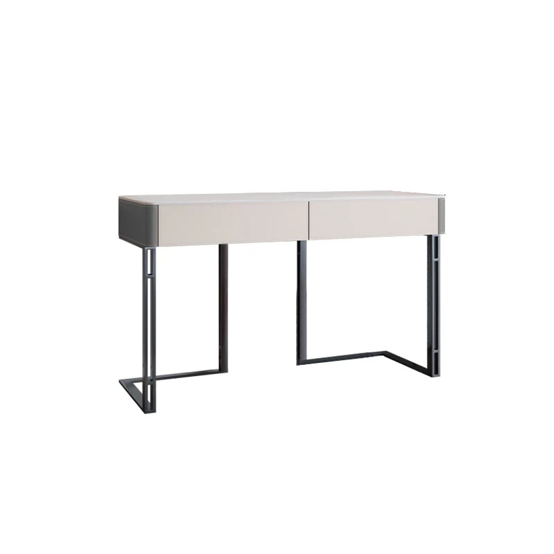 Contemporary Pine Makeup Vanity Desk with Drawers Vanity Makeup Table Set