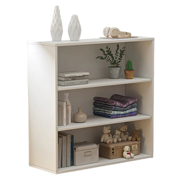 Standard Shelf Bookcase Engineered Wood Bookshelf for Study Room