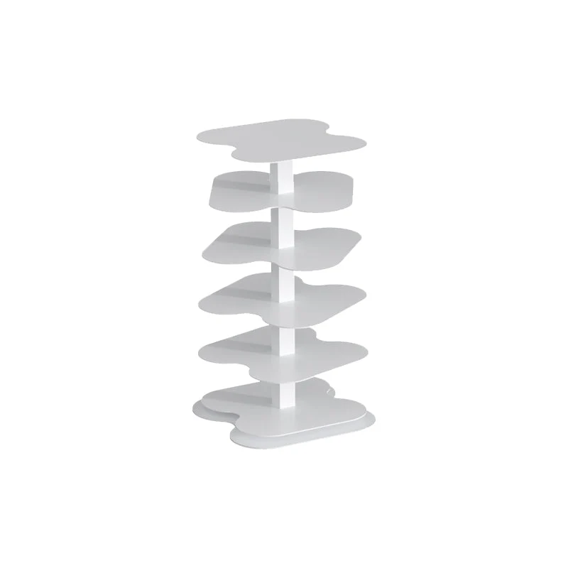 Urban Open Bookcase Metal Vertical Bookshelf for Living Room