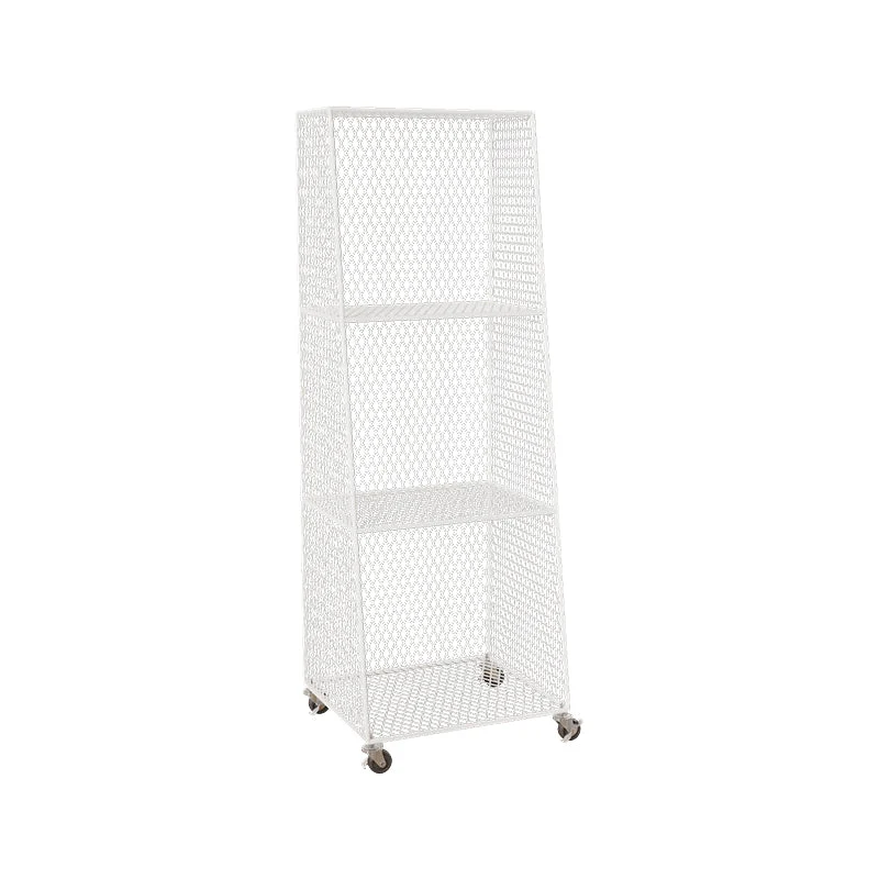Urban Closed Back Bookshelf Metal Vertical Bookcase for Living Room