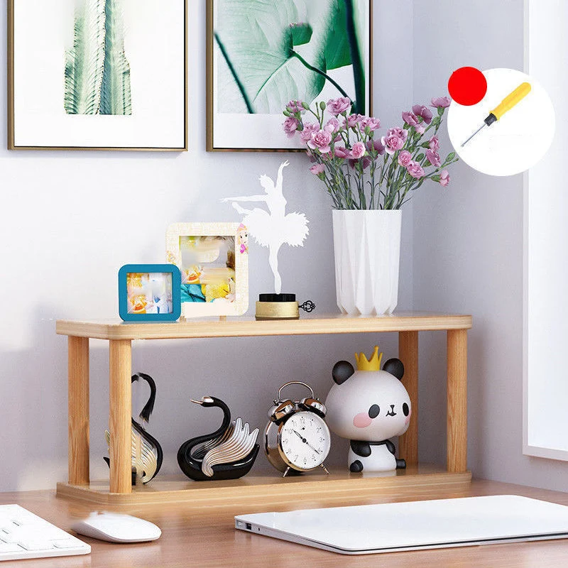 Standard Contemporary Shelf Bookcase Engineered Wood Open Bookcase