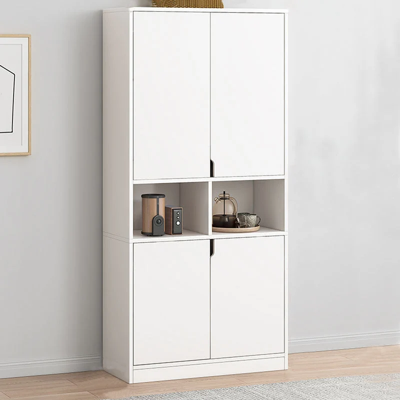 Closed Wooden Bookcase Modern Home Living Room Bedroom Standard Bookshelf