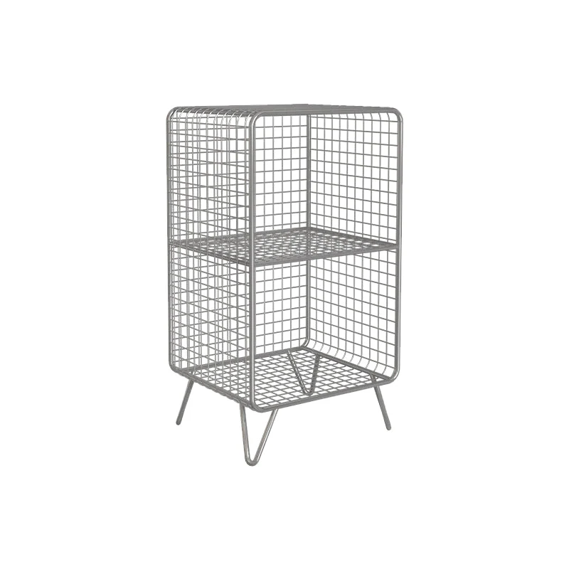 Metal Closed Back Standard Bookshelf Modern Style Bookcase with Shelves