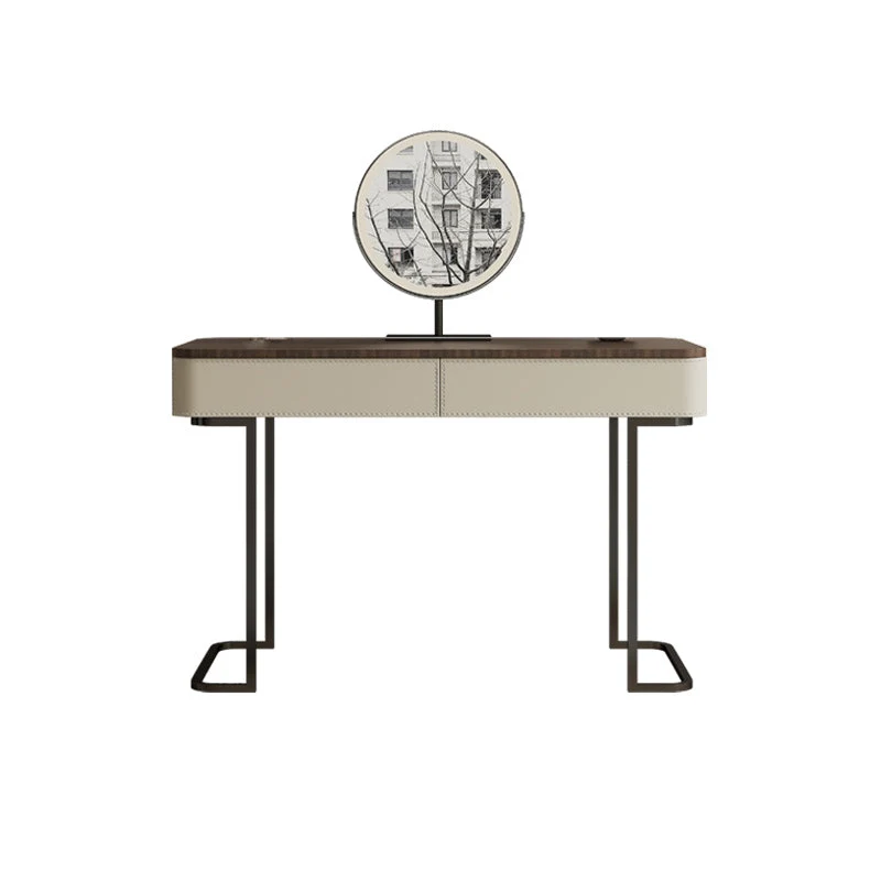 Wooden Make-up Vanity White Makeup Vanity Desk Table with Drawers