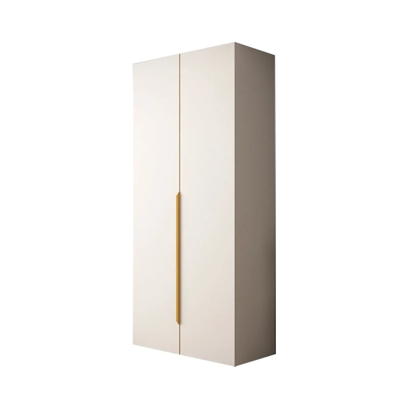 White Colour Wardrobe Contemporary Wooden Wardrobe Closet with Drawer