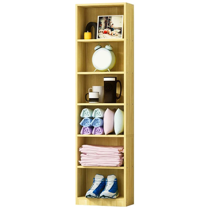 Engineered Wood Wardrobe Cabinet with Shelves Modern Wardrobe Closet