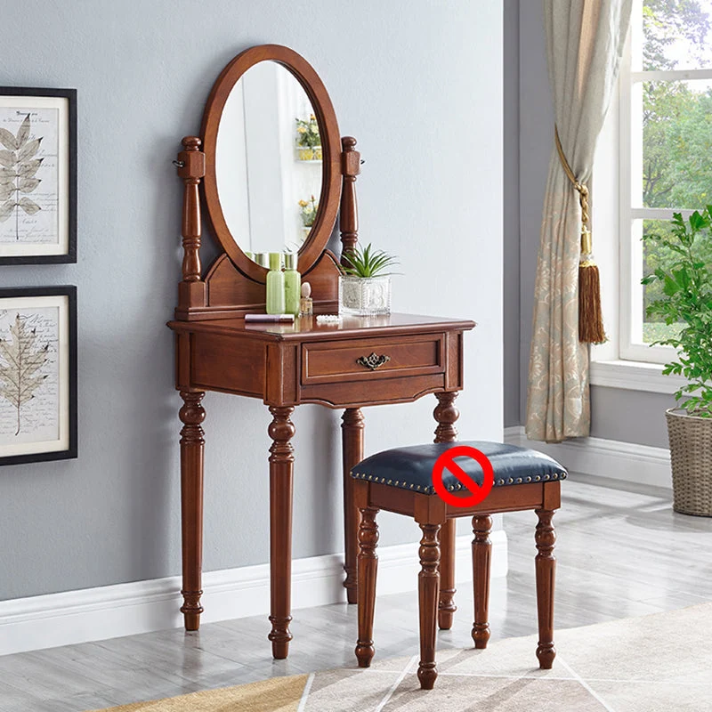 Wooden Vanity Dressing Table Traditional Vanity Makeup Table Set