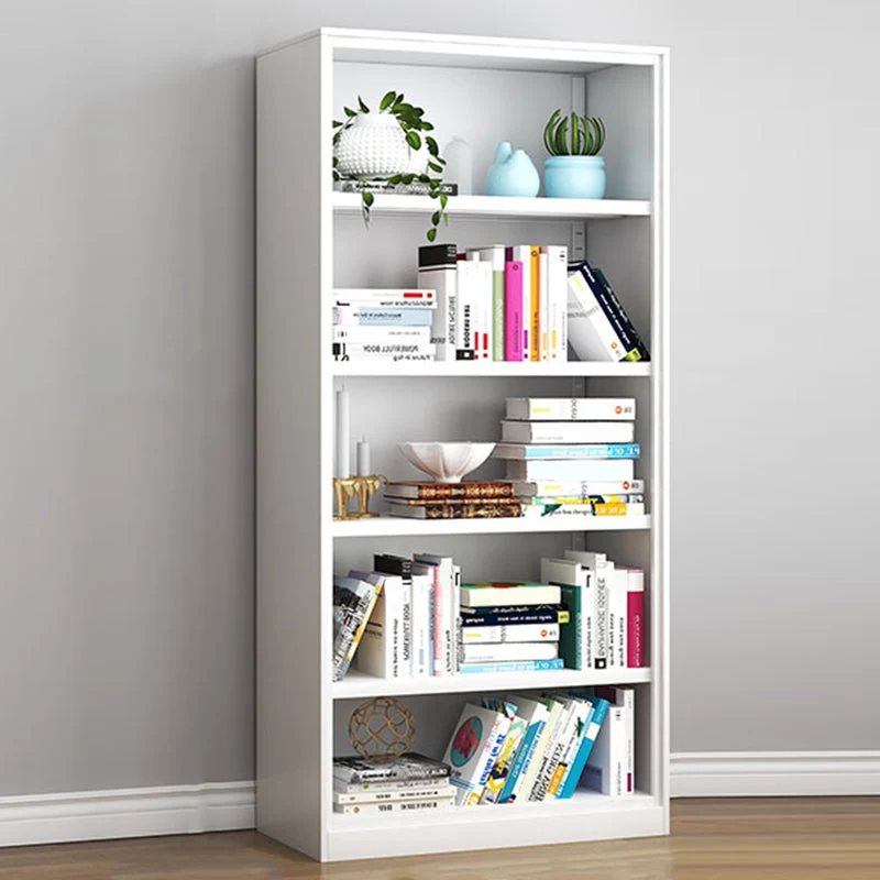 Modern Iron Bookcase, Geometric Bookshelf for Any Room, 13" W