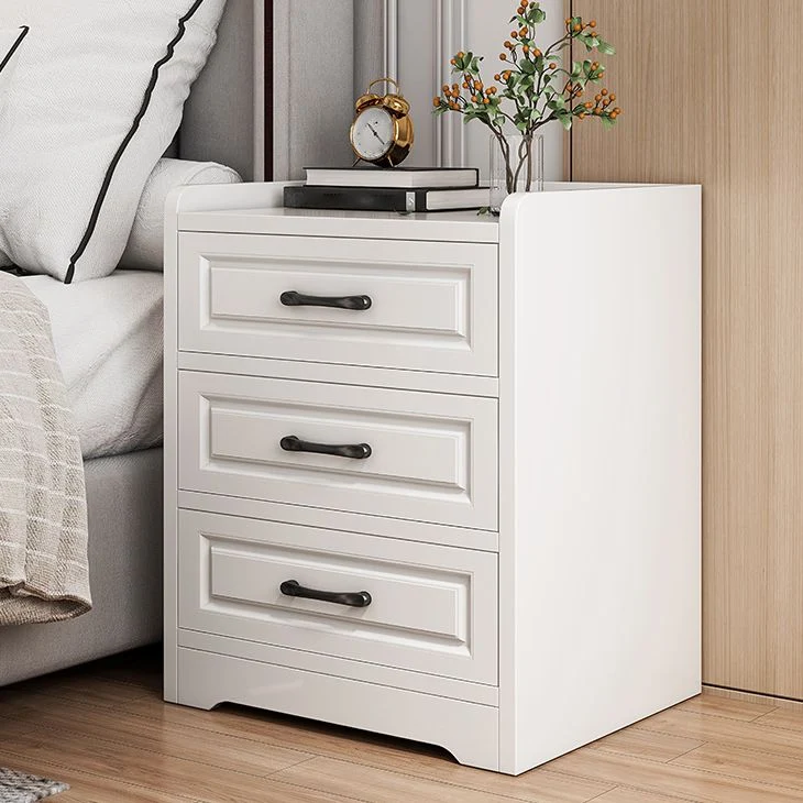 Wood Accent Table Nightstand with Drawer Nightstand with Legs
