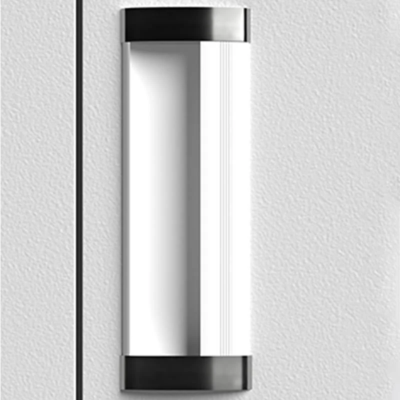 Bathroom Hinged Door Storage Cabinet Metal Modern Grey Cabinet