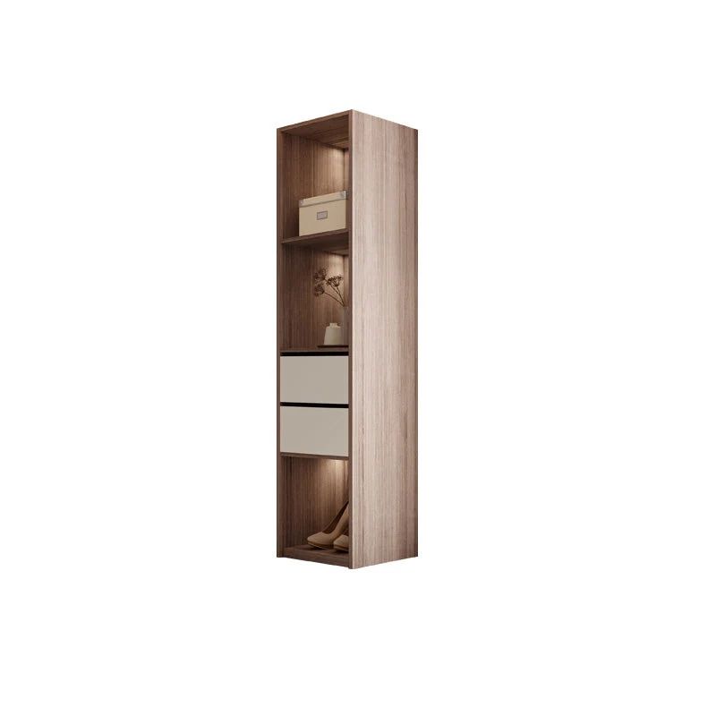 Hinged Wardrobe Cabinet Engineered Wood Wardrobe Armoire for Home