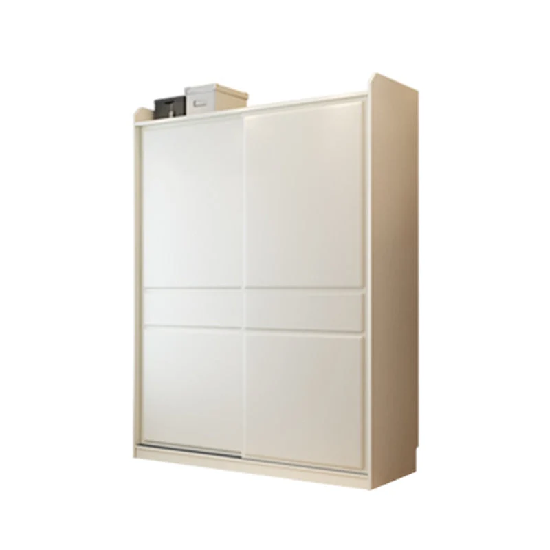 White Modern Wardrobe Armoire Wooden Wardrobe Closet with Shelves