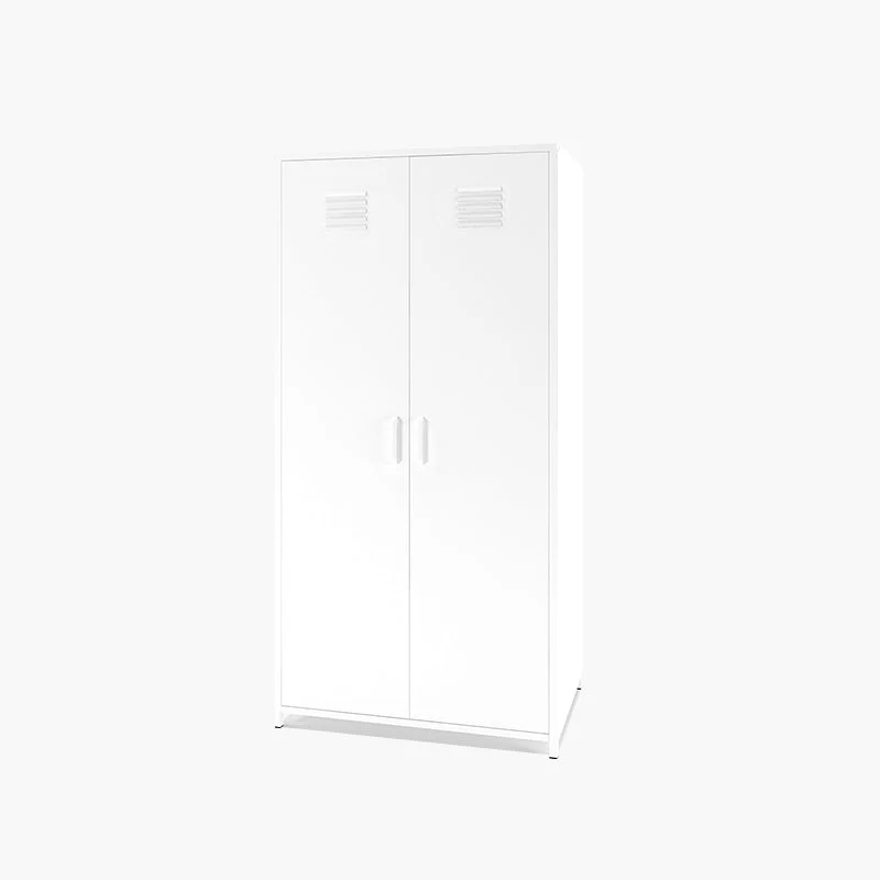 66.5"H Contemporary Wardrobe Armoire with Adjustable Shelves Hinged Wardrobe Closet