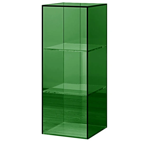 Closed Back Storage Bookshelf Scandinavian Standard Acrylic Bookcase