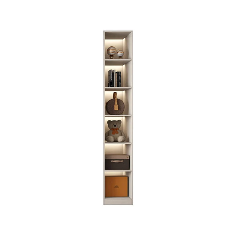 Modern Hinged Wardrobe Closet White Engineered Wood Wardrobe Armoire