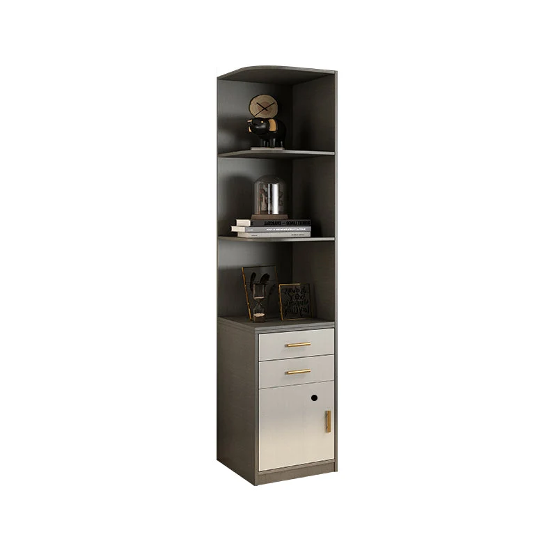 Hinged Wardrobe Armoire Modern Engineered Wood Storage Cabinet